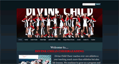 Desktop Screenshot of divinechildcheer.com